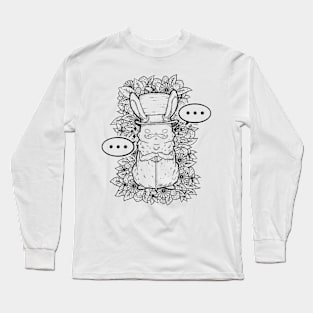 Top Hat Bunny Long Sleeve T-Shirt